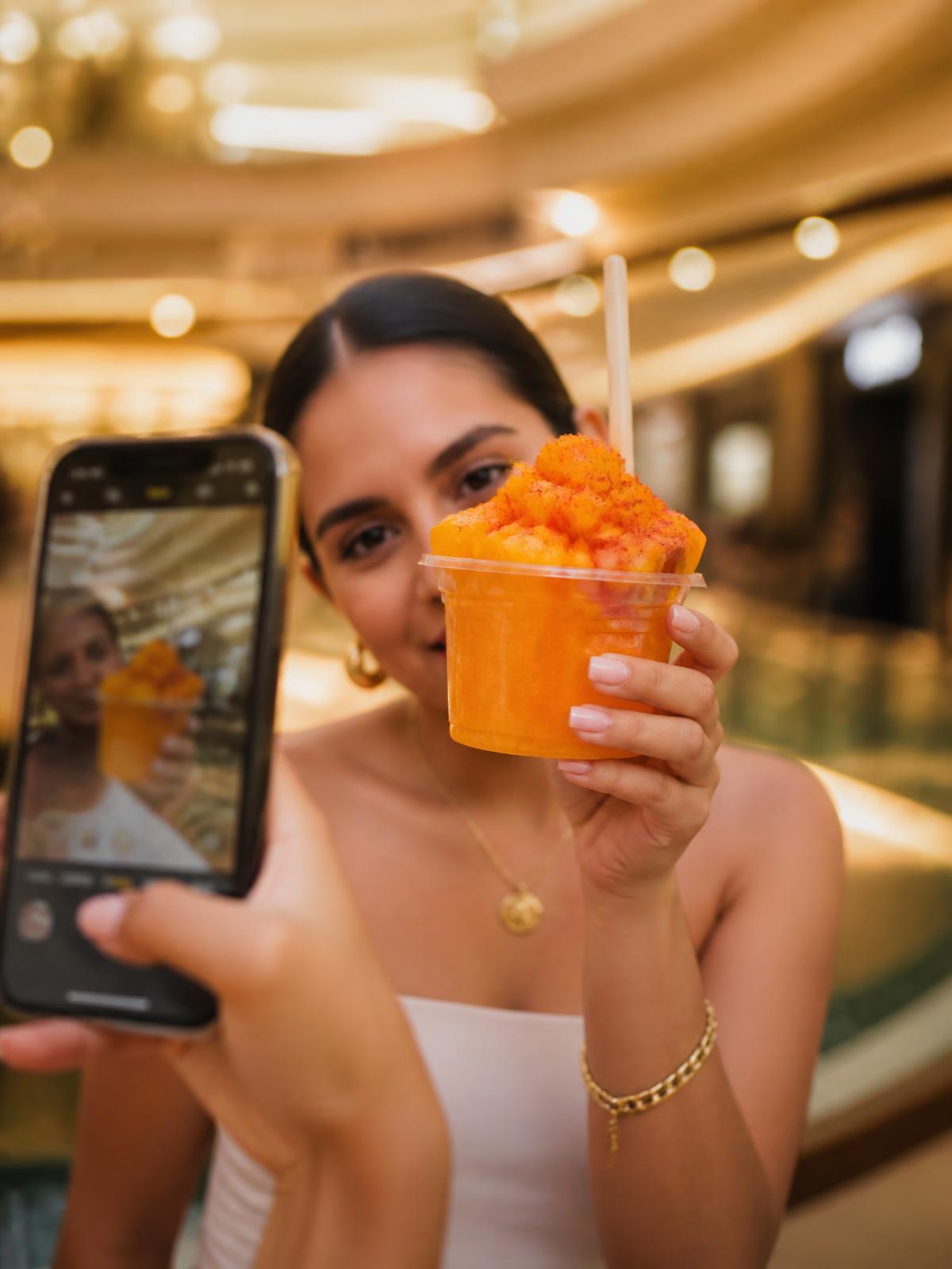 Cliente com Mangonada